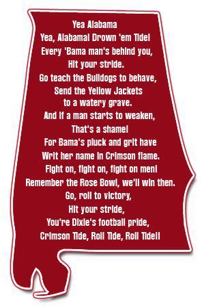 alabama roll tide fight song|alabama fight song sheet music.